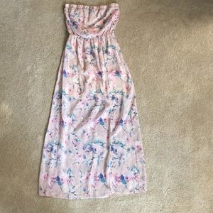 Charlotte Russe strapless dress