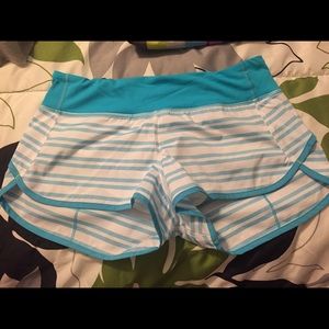 Lululemon speed shorts size 6