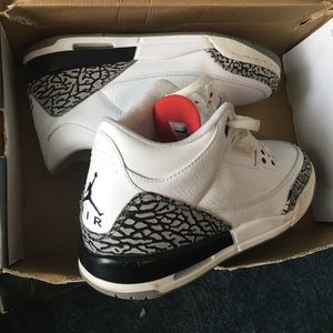 Jordan white cement 3s