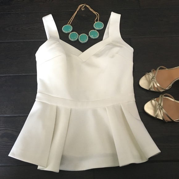 Banana Republic peplum top