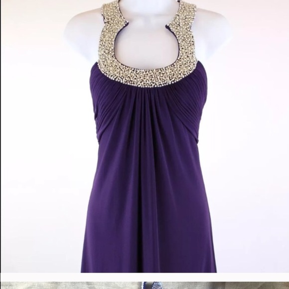 Purple dress