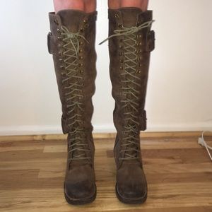 Jeffery Campbell Knee High Boots from Free People