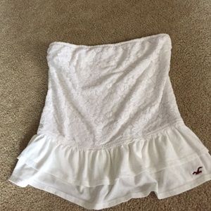 Hollister strapless top
