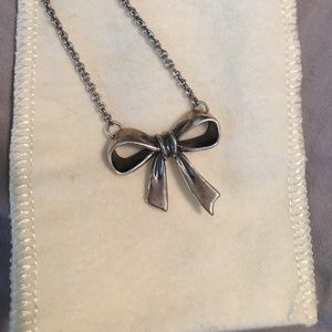 James Avery Bow Necklace