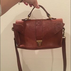 Madewell Shoulder Leather Messenger Bag