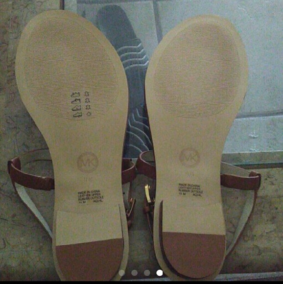 Michael Kors sandals brown