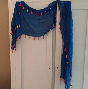 Bohemiam Tassel Scarf --NEW