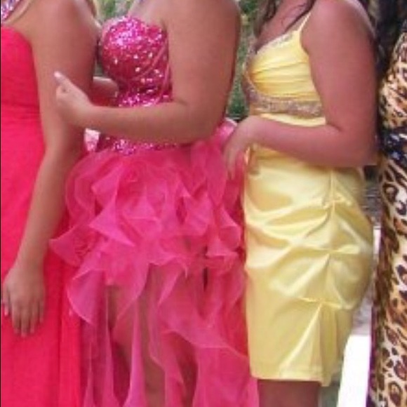 Cinderella Rhinestone Prom Dress - Picture 4 of 4