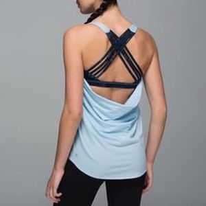 Lululemon Wild Tank Caspian Blue