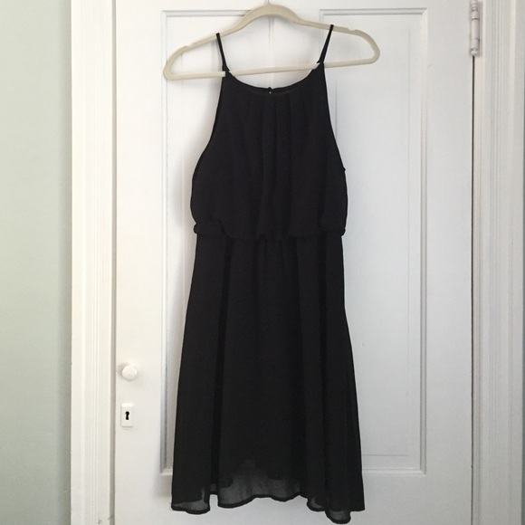 Little Black Dress - Open Upper Back