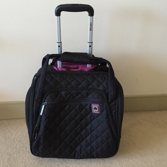 Delsey Quilted Rolling Underseat Carry-On