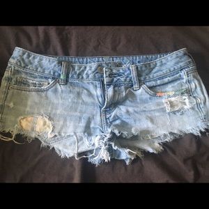American Eagle jean shorts size 8