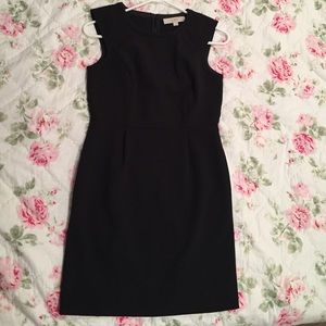 LOFT black dress with pockets