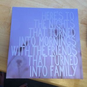 Decor sign! Great for college dorm!