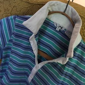 Goode rider polo jersey knit sz L