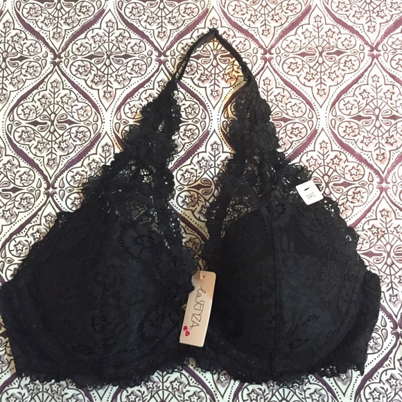 La Senza Other - La Senza 34C laced black bra