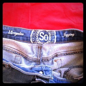 SO size 15 jeggings 40