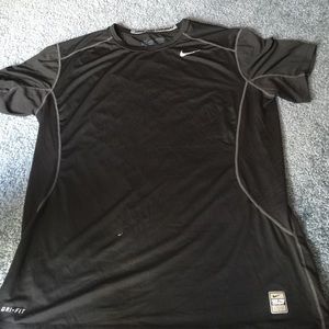 Nike Pro Combat black dry fit T-shirt