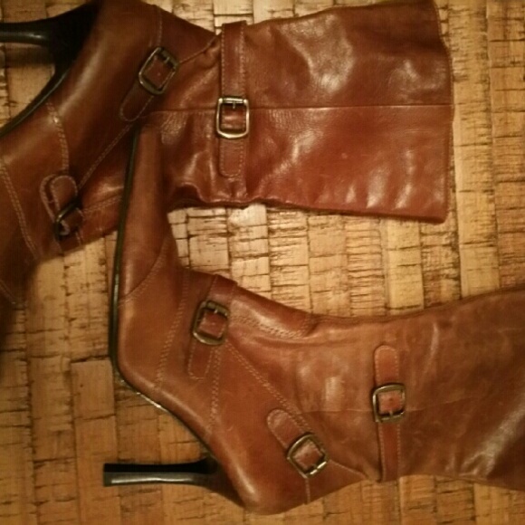 Carlos Santana Leather "Stout" Boots