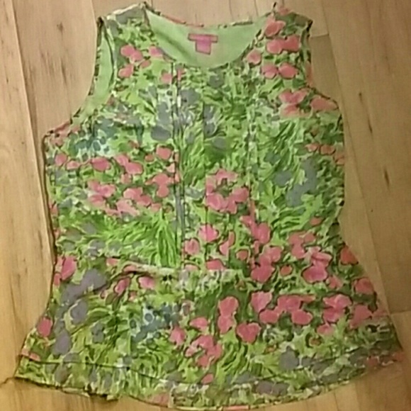 Floral Peplum Shirt