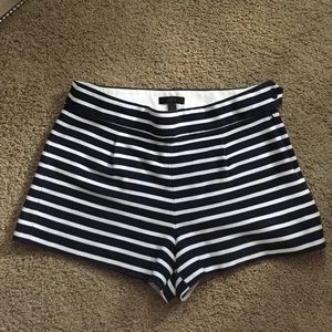 J Crew striped shorts