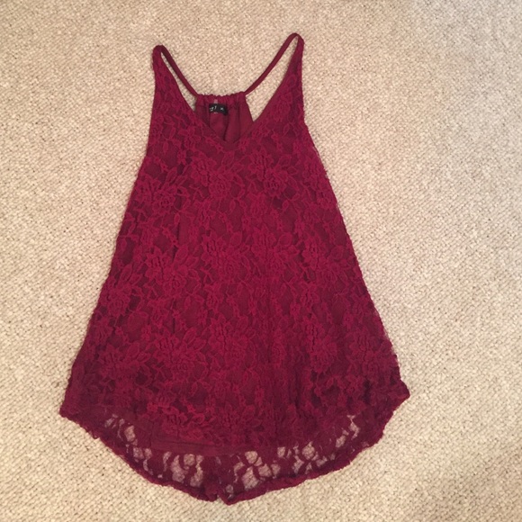 Maroon blouse