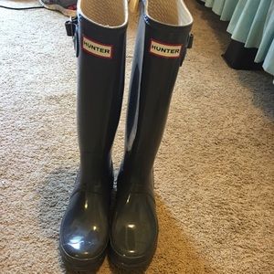 Hunter rain boots