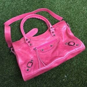 NEW Pink leather handbag