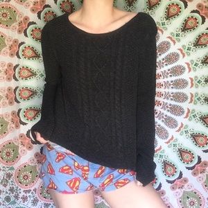 baggy sweater