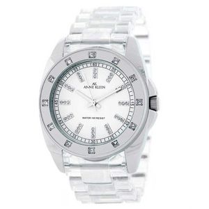 Anne Klein watch with clear band