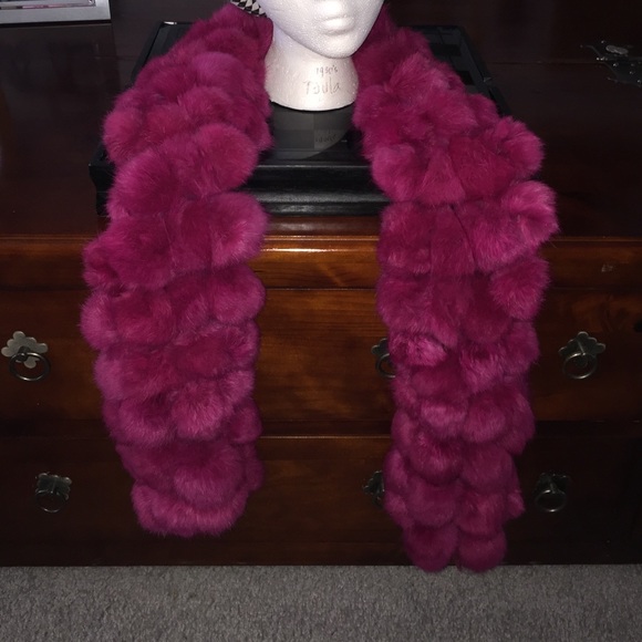 Pink Scarf - Picture 2 of 3