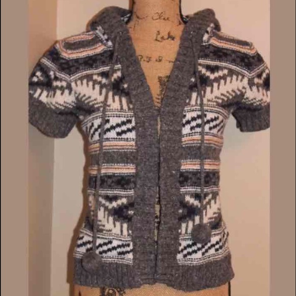 Anthropologie Cardigan Hoodie