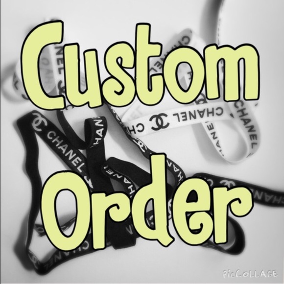 Custom Elastic Order for @vintagechic08
