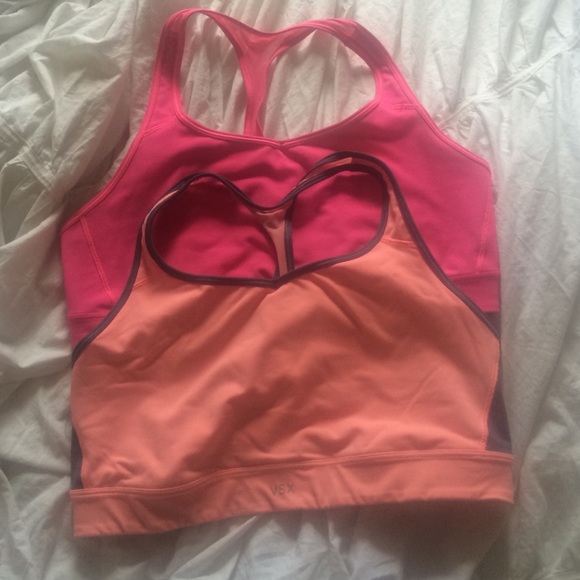 2 Victoria's Secret vsx sports bras