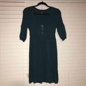XOXO Green Sweater Dress