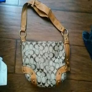 Coach hand bag