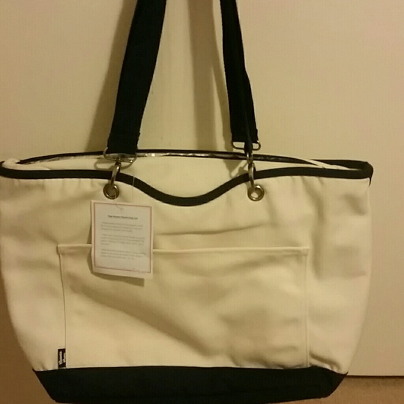 Thirty-One canvas crew thermal tote