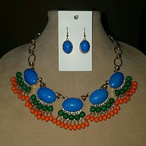 Necklace and Earrings Set