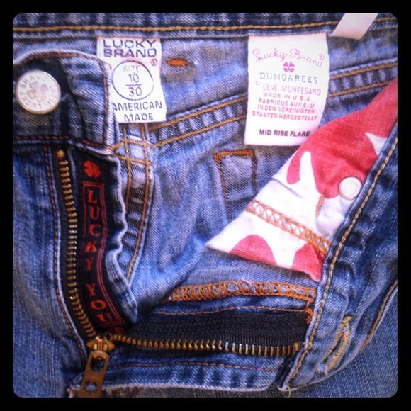 Lucky Brand size 10 jeans, sexy lot 35