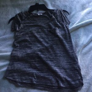 Black/grey Charlotte Russe shirt