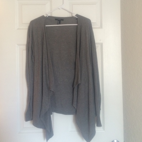 Forever 21 grey cardigan
