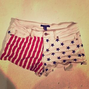American flag shorts