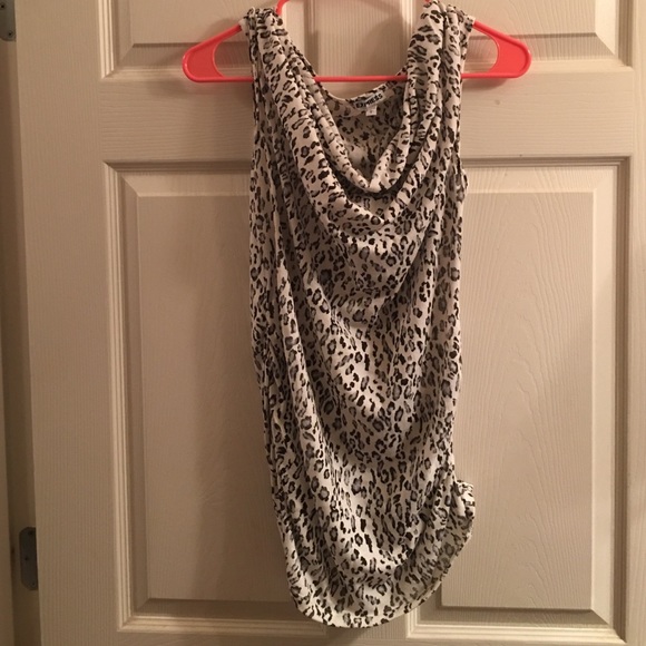 Express Leopard print tank top