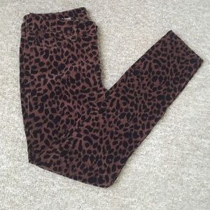 Ann Taylor Loft Leopard Pants