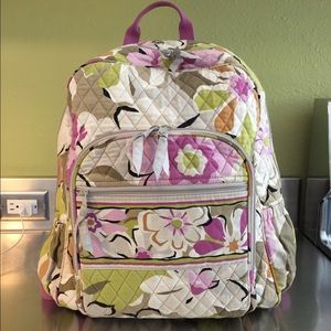 Vera Bradley backpack, LARGE.