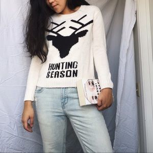 UO BDG Printed Knit Sweater