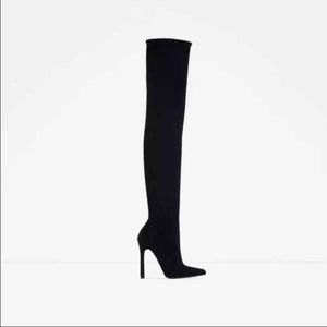🚫SOLD🚫🚫🚫Zara over the knee boots