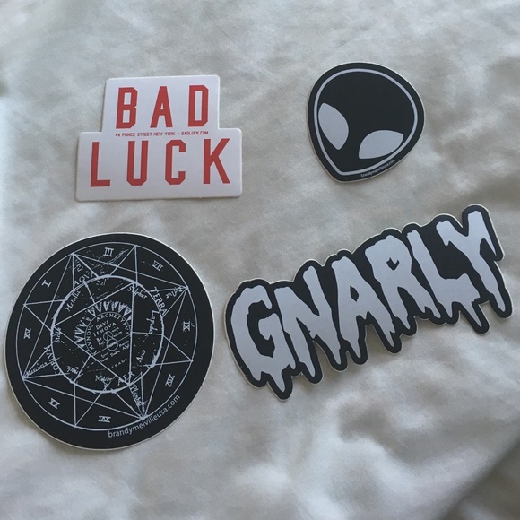 4 brandy stickers