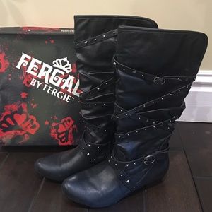 Fergalicious Black Boots