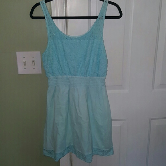 Turquoise dress